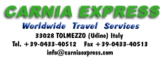 Agenzia Viaggi Tolmezzo,trekking in Carnia,Noleggio pullman GT in tutta Europa,Escursioni navi da crociera dai porti del Mediterraneo